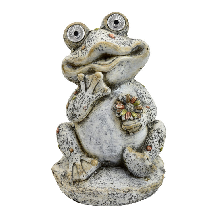 Trinx Gloretha Frog Garden Statue Wayfair 3667